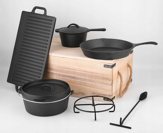 Carl Schmidt Sohn Michelangelo-Parila Cast Iron Cookware Set 5 Pieces