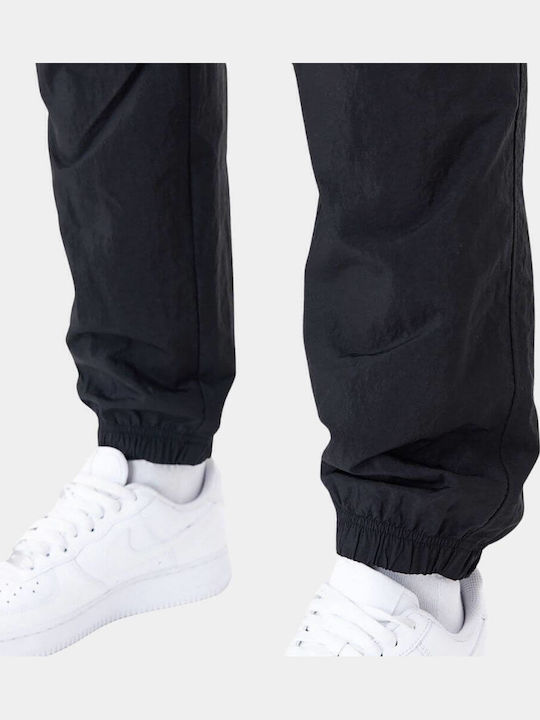 Cargo Sweatpants with Elastic Black
