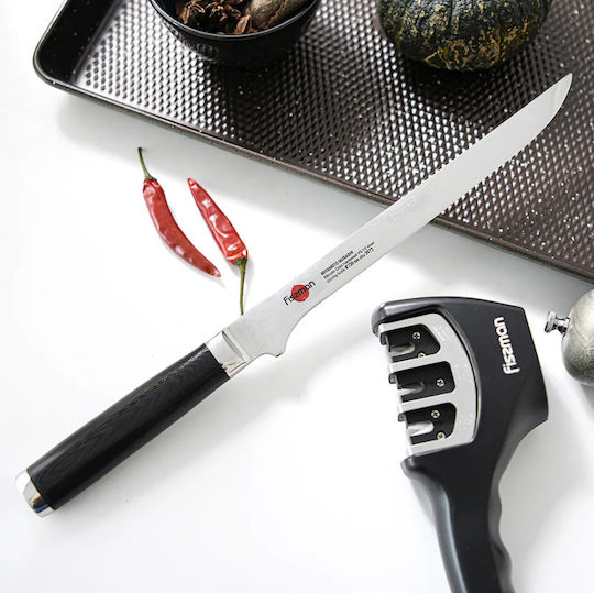 Fissman Kensei Musashi Μαχαίρι Γενικής Χρήσης από Δαμασκηνό Ατσάλι 20cm