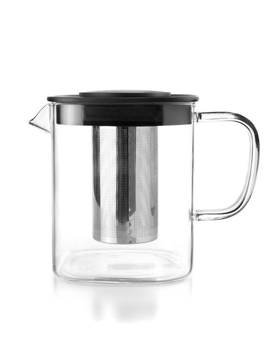 Ibili Teekanne mit Filter Rostfreier Stahl Silber