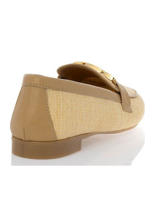 Γυναικεία Loafers σε Μπεζ Χρώμα