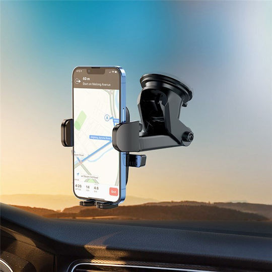 Erbord Handyhalterung Auto 4.5" - 7" mit verstellbaren Haken Schwarz