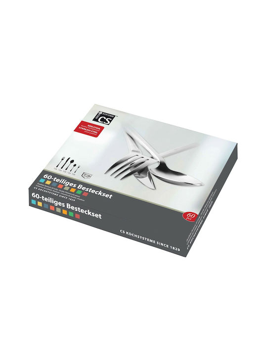 Carl Schmidt Sohn Set de Tacâmuri Inoxidabil Argintiu 60buc
