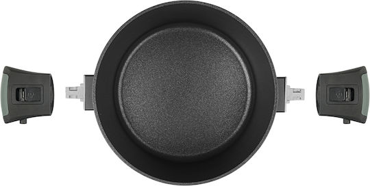 Fissman Brilliant Βαθιά Κατσαρόλα από Αλουμίνιο 28cm