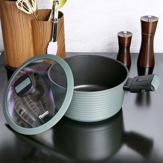 Fissman Βαθιά Κατσαρόλα από Αλουμίνιο 4.5lt / 24cm