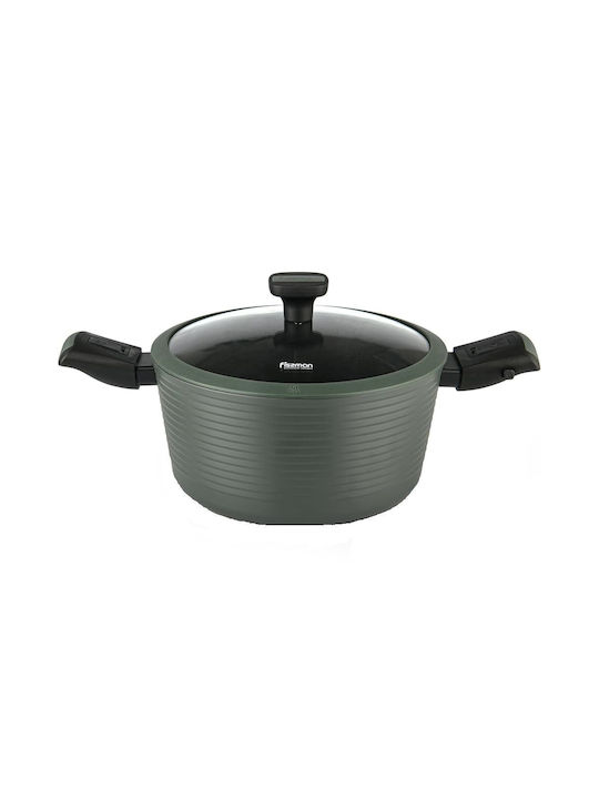 Fissman Βαθιά Κατσαρόλα από Αλουμίνιο 28cm
