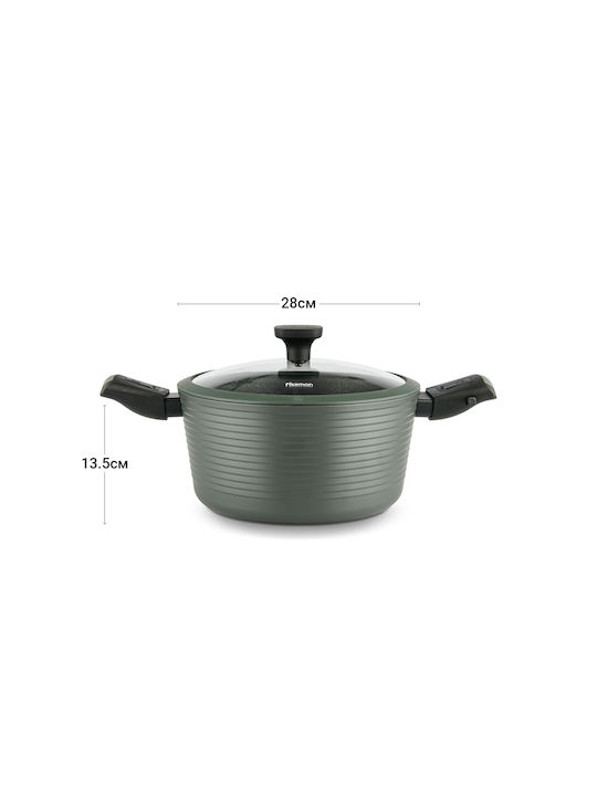 Fissman Βαθιά Κατσαρόλα από Αλουμίνιο 28cm