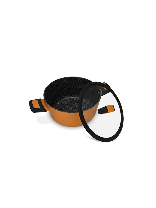 Fissman Βαθιά Κατσαρόλα από Αλουμίνιο 4.2lt / 20cm