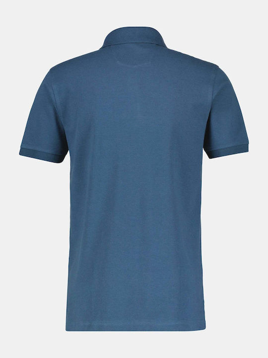 Lerros Herren Kurzarmshirt Polo Raf Blue