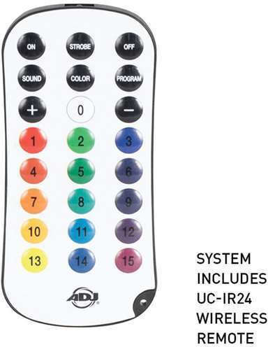 American DJ LED Element H6 Pak Chr