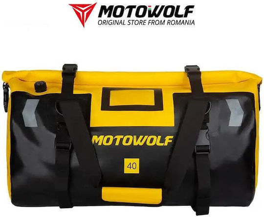 Motowolf Trockentaschen Umhängetasche / Handtasche 40lt Schwarze