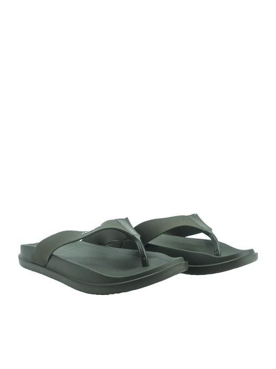 Herren Flip Flops Khaki