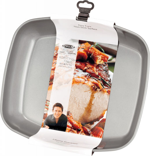 Horwood Tavă De Copt Din Oțel Inoxidabil Cu Acoperire Antiaderentă 33x28cm