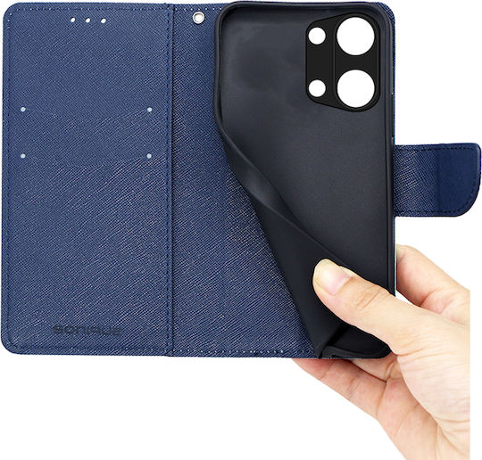 Sonique Trend Wallet Δερματίνης / Σιλικόνης Γαλάζιο (OnePlus Nord 3)
