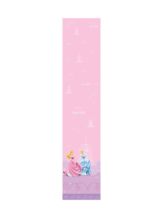 Disney Παιδική Κουρτίνα PR011 Princess με Τρέσα Pink 140x290εκ.