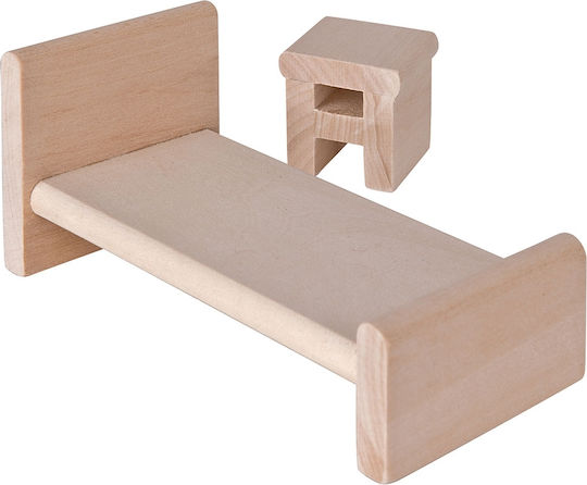 Eichhorn Wooden Doll House Set Căsuță de păpuși din lemn