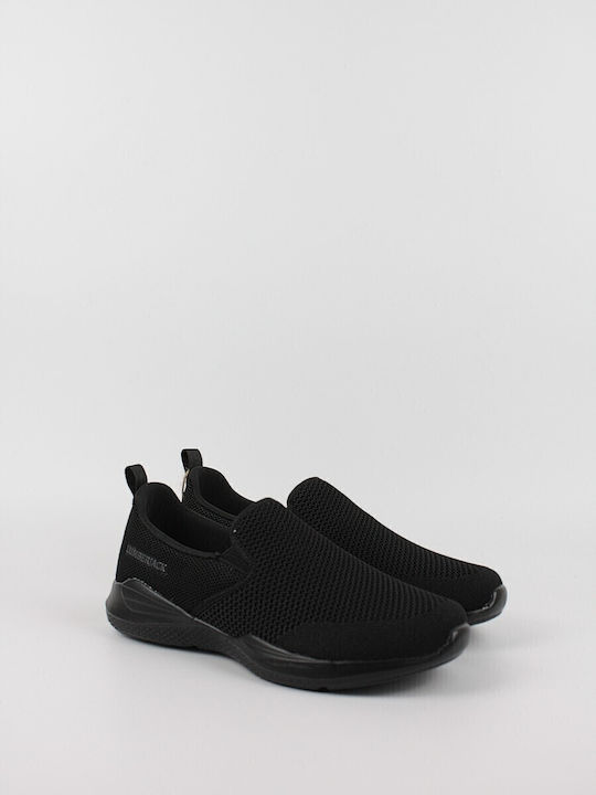 Walky Γυναικεία Slip-On Μαύρα