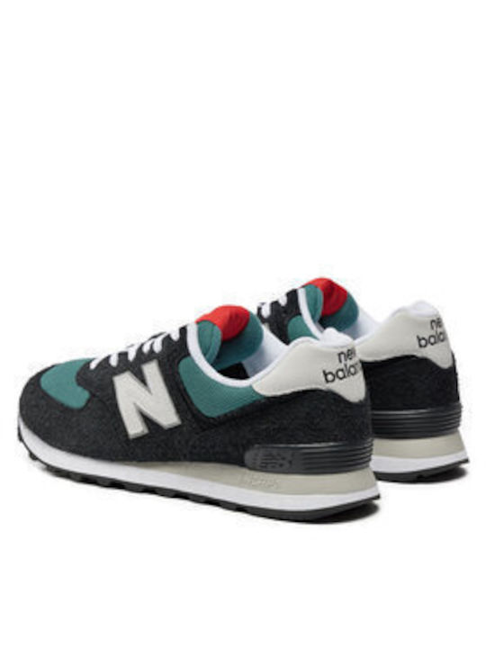 New Balance 574 Ανδρικά Sneakers ΜΑΥΡΟ