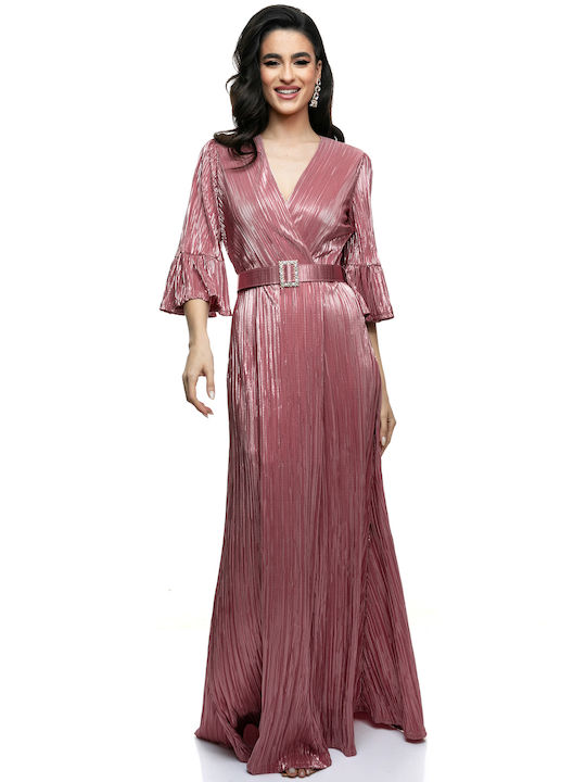 RichgirlBoudoir Maxi Evening Dress Pink