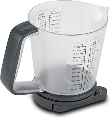 Nava Ψηφιακή Ζυγαριά Κουζίνας έως 0.33kg Γκρι