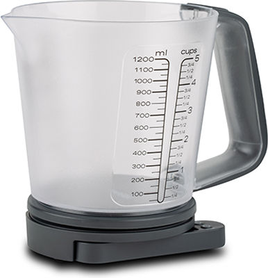 Nava Ψηφιακή Ζυγαριά Κουζίνας έως 0.33kg Γκρι