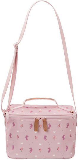 Fresk School Insulated Hand Lunch Bag 4.5lt Pink 18 x 15 x 23cm