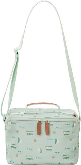 Fresk School Insulated Hand Lunch Bag 4.5lt Green 18 x 15 x 23cm