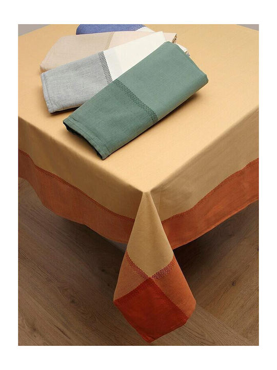 Sunshine Tablecloth Cotton Sand 02 150x200cm