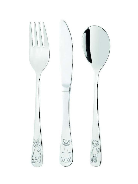 Carl Schmidt Sohn Cutlery Set Stainless Silver 3pcs