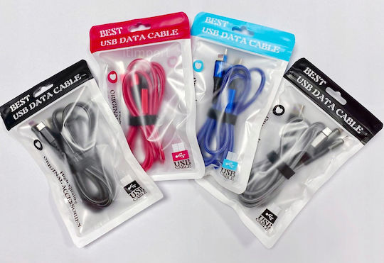 USB to Lightning / Type-C / micro USB Cable 5A