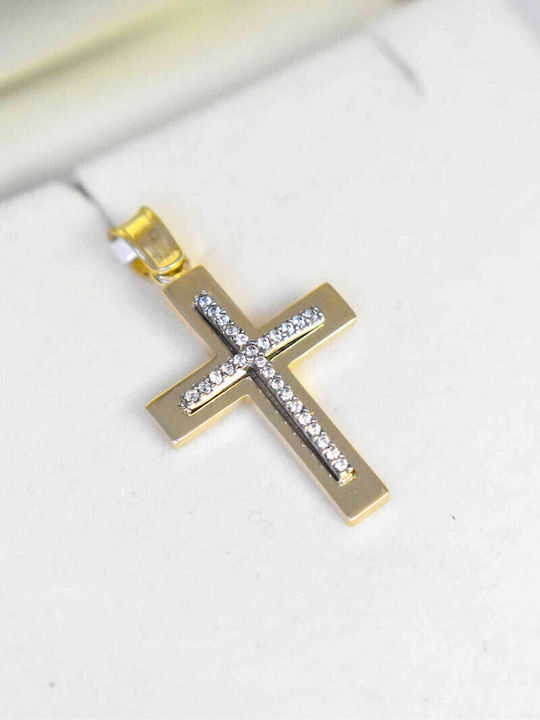 Women's Gold Cross 14K with Chain