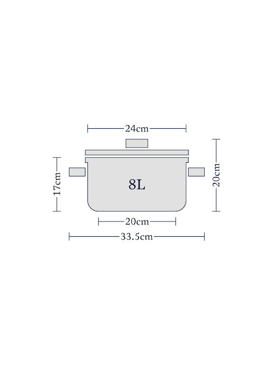 Horwood din Aluminiu 24cm