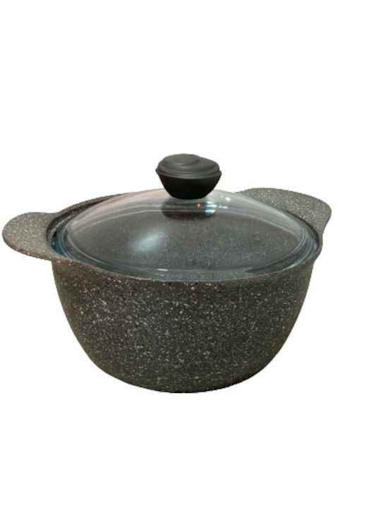 OMS Collection Βαθιά Κατσαρόλα από Αλουμίνιο 24cm