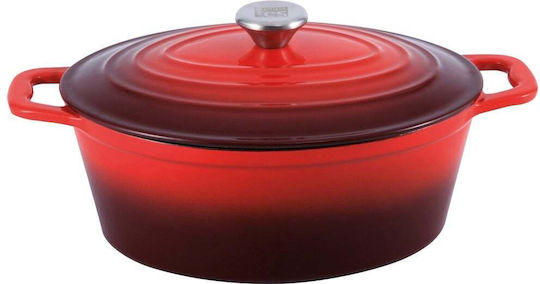 Carl Schmidt Sohn Oval Cast Iron Dutch Oven 7.7lt