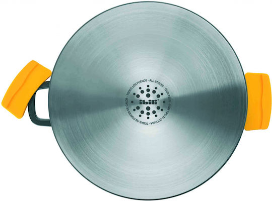 Ibili Evolution Tiefkochtopf aus Aluminium 28cm