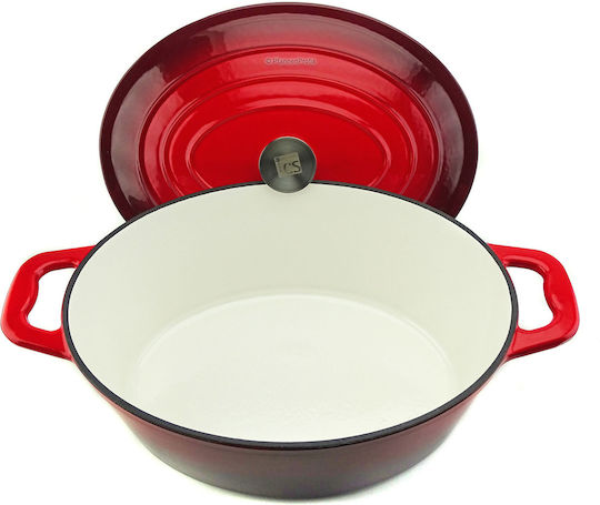 Carl Schmidt Sohn Tiefer Topf aus Gusseisen 4Es / 30cm