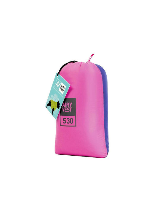 WauDog Haine pentru câini Impermeabil Roz XSmall cu Lungimea Spateului 30 cm