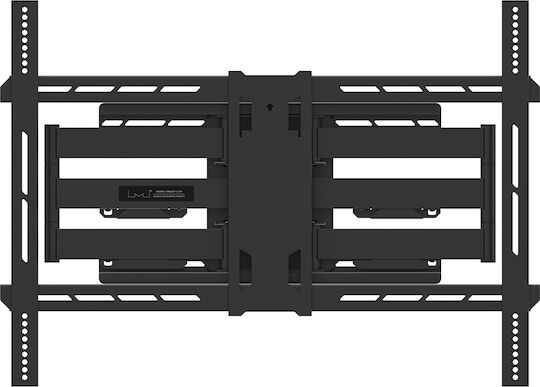 Multibrackets M Universal Flexarm Pro 125kg Super Duty Plus Стойка за телевизор Стенен с рамо до 110" и 125кг Черен