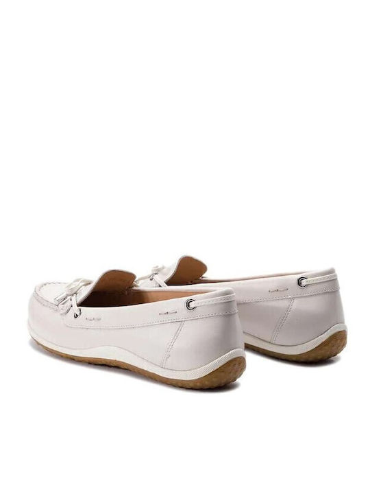 D Vega Moc B Women's Moccasins in White Color