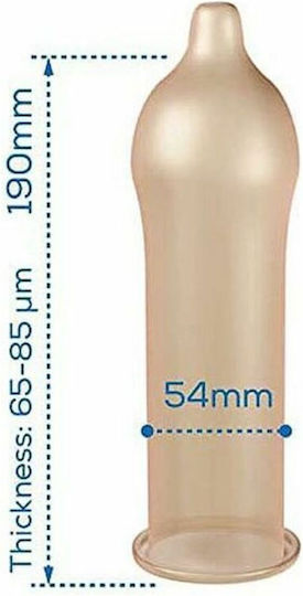Pasante Προφυλακτικά Naturelle 144τμχ 54mm Natural