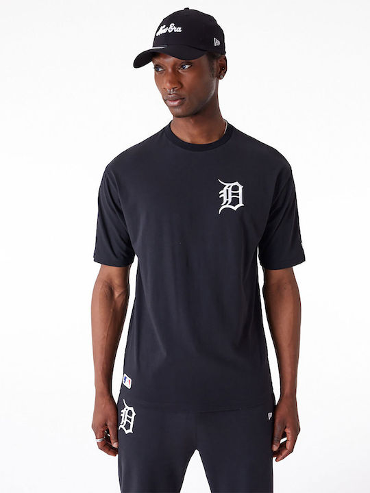 New Era Detroit Tigers League Essential Herren T-Shirt Kurzarm Schwarz