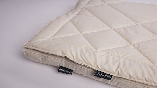 Valeria Home Protecție Impermeabilă Pentru Saltea De Bebeluş Albă Din Bumbac Cu Furtun 60x120cm