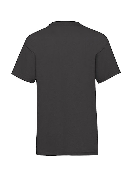 Fruit of the Loom Kinder-T-Shirt Schwarz