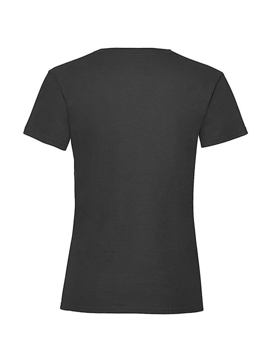 Fruit of the Loom Kinder-T-Shirt Schwarz