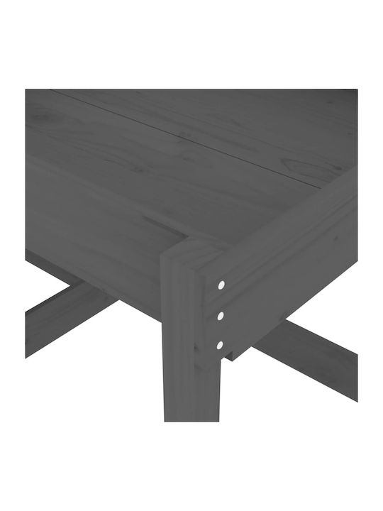 Детска Масичка Сив vidaXL