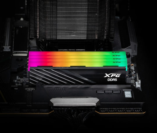 Adata Lancer RGB 64GB DDR5 RAM с 2 модула (2x32GB) и Скорост 6000 за Настолен Компютър