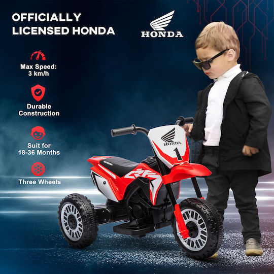 Kids Motorbike Inspired Honda CRF450 Electric 6 Volt Red