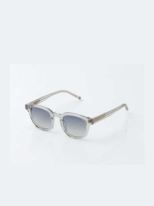 Common Sense Sonnenbrillen mit Transparent Rahmen und Gray Verlaufsfarbe Linse CS005