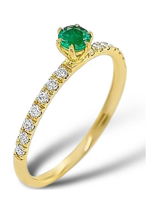 Xryseio Femeie Inel cu Diamant din Aur 18K
