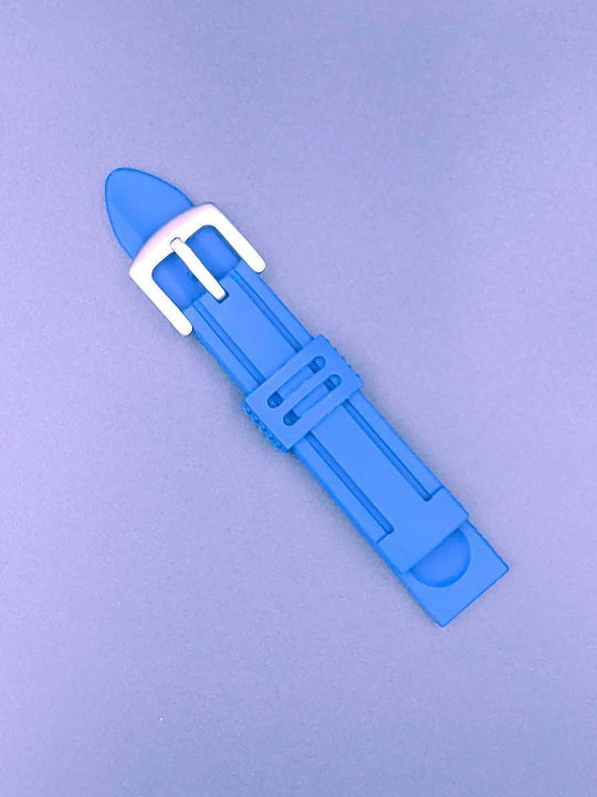 Καουτσούκ Λουράκι Μπλε 22mm